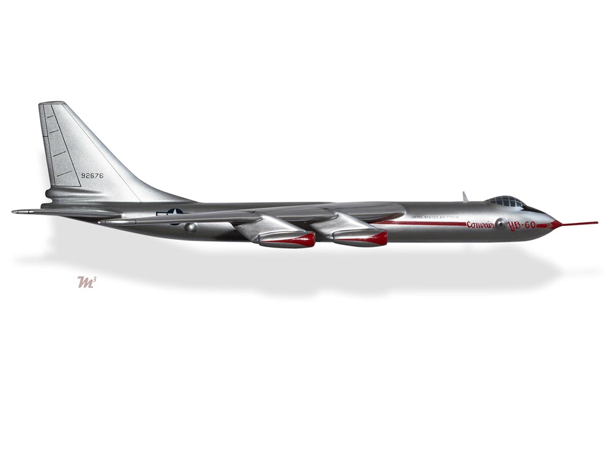 Convair YB-60 USAF TAIL NO. 92676 Model Military Airplanes - Jet US