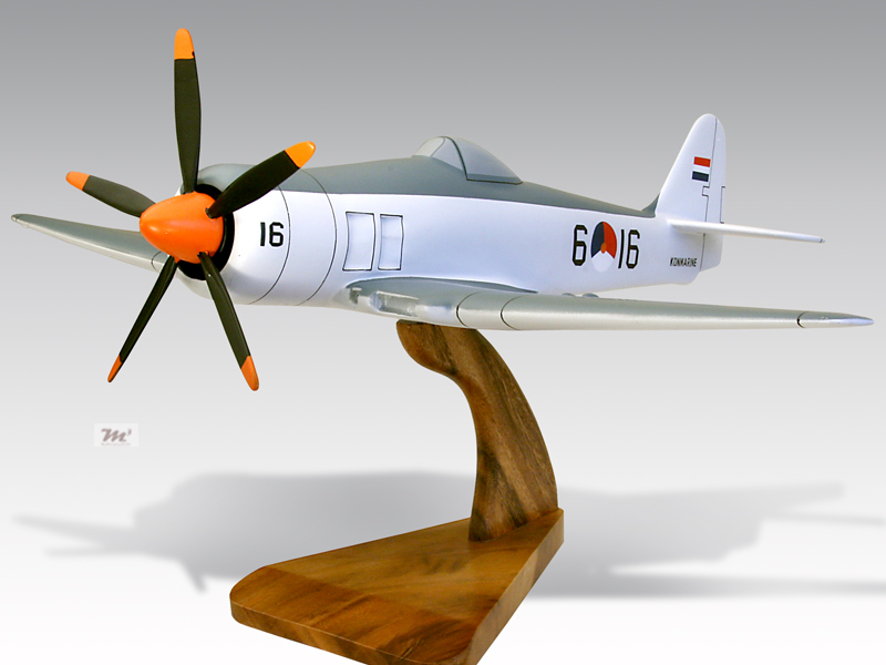 Hawker Sea Fury Royal Netherlands Navy Model