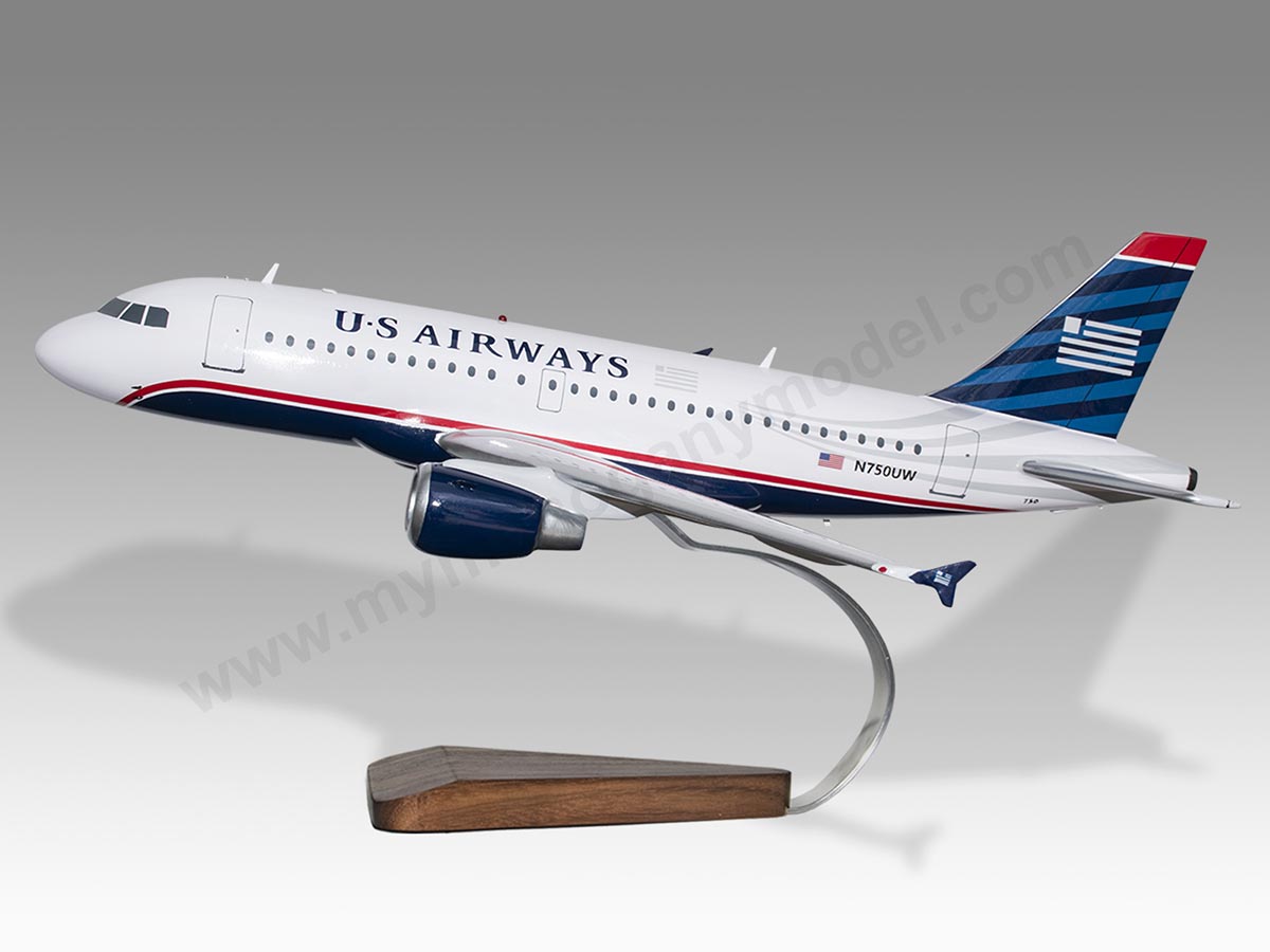 Airbus A319 US Airways Model