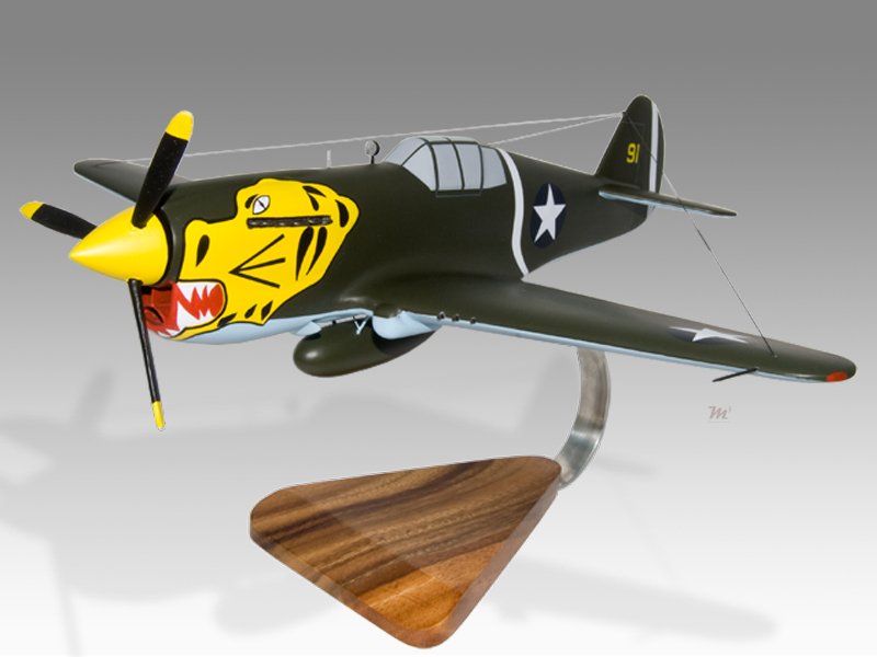 Curtiss P-40 Warhawk Model – MyMahoganyModels
