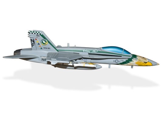 McDonnell Douglas F-18C USAF Chippy Ho Model - MyMahoganyModels