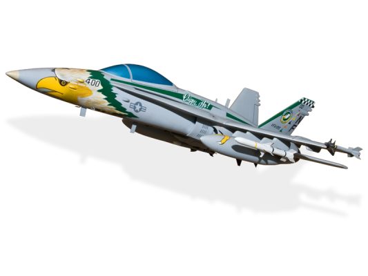 McDonnell Douglas F-18C USAF Chippy Ho Model - MyMahoganyModels