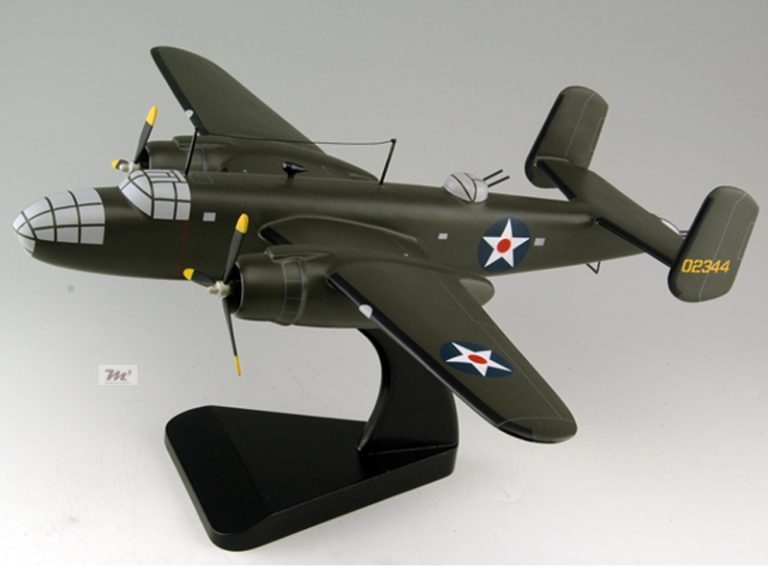 North American B-25 Mitchell Model - MyMahoganyModels